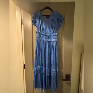 Blue Maxi Dress Worn Once